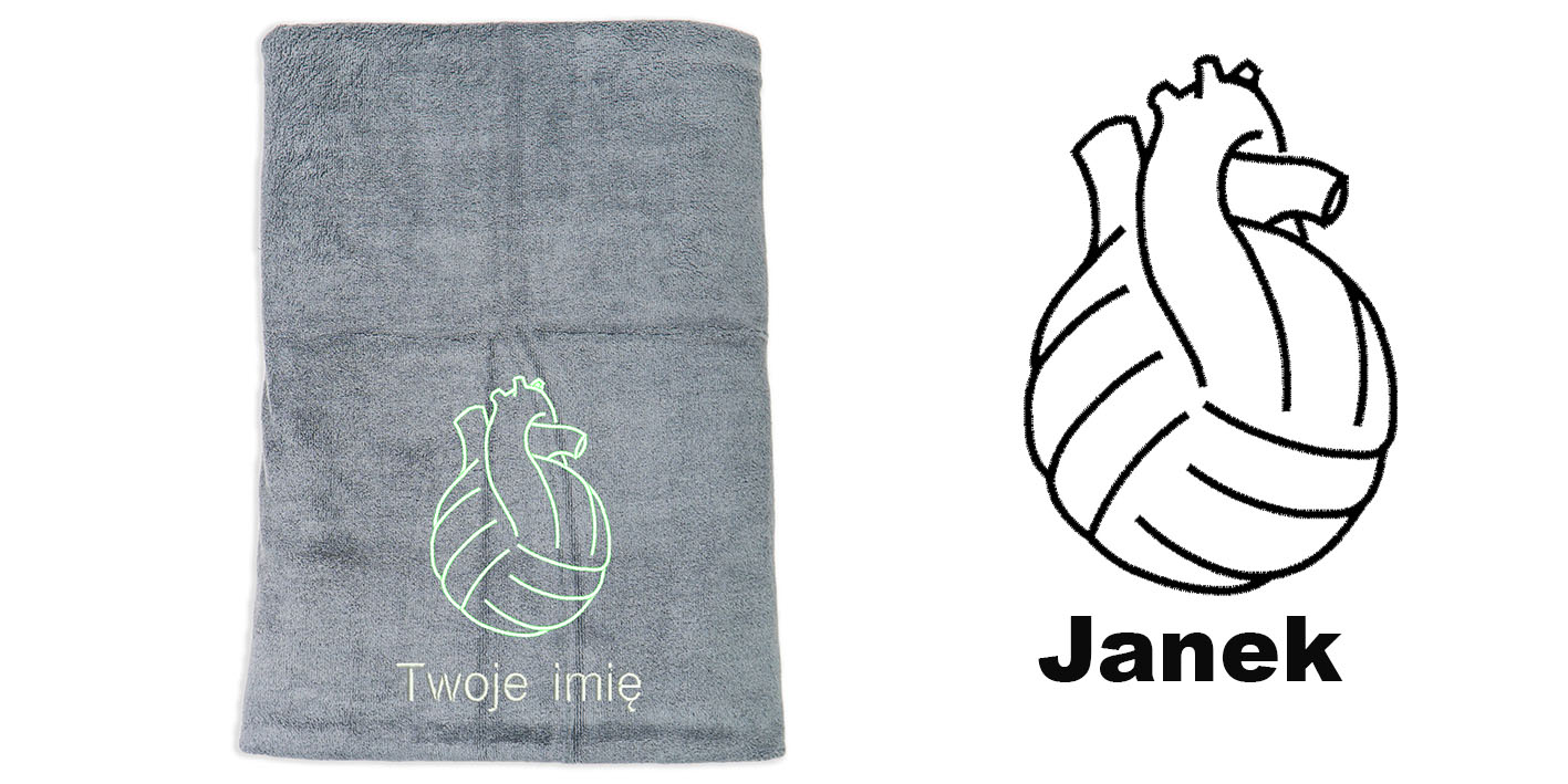 ręcznik szybkoschnący z mikrofibry dla siatkarza